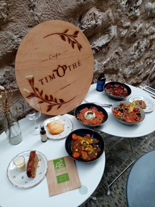 Chambre Atypique Dans Cafe Healthy Saint-Paul-de-Vence Ngoại thất bức ảnh